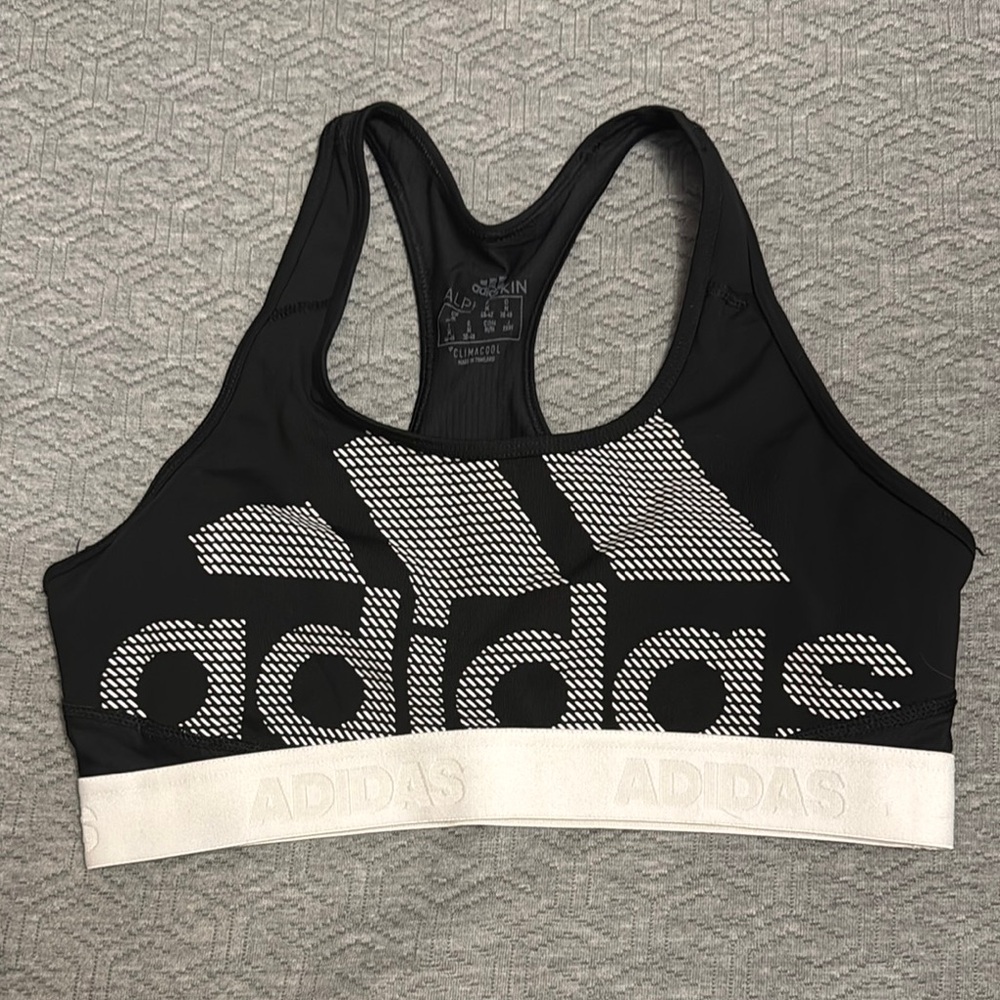 Adidas Women's Black Sports Bra